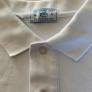 Southern Tide white polo